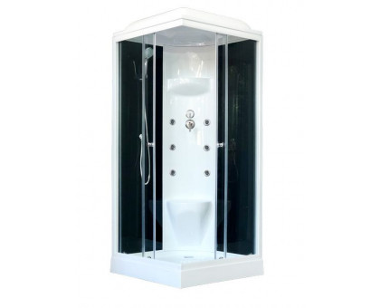 Душевая кабина Royal Bath RB 80HP7-BT 80х80 см, с прозрачными стеклами