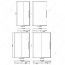 Душевая дверь RGW SV-12 140 см, прозрачное стекло