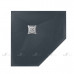 Душевой поддон RGW ST/T-G 100x100 см, трапеция, искусственный камень, графит