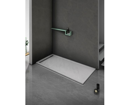 Душевой поддон WeltWasser WW TRS 12090 STONE-WT 120х90 см белый с сифоном