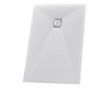 Душевой поддон RGW ST-W 90x130 см, прямоугольный, искусственный камень, белый