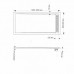 Душевой поддон RGW STM-W 80x140 см, прямоугольный, искусственный камень, белый