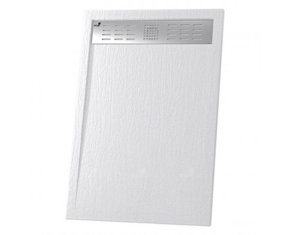 Душевой поддон RGW STM-W 80x160 см, прямоугольный, искусственный камень, белый