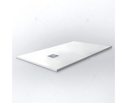 Душевой поддон RGW ST-W 90x130 см, прямоугольный, искусственный камень, белый