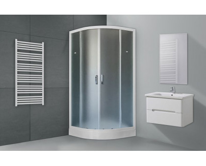 Душевой уголок Royal Bath RB 90HK-C 90х90 см, с матовыми стеклами