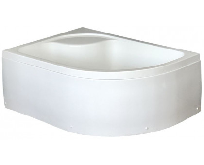 Душевой уголок Royal Bath RB 8120BK-T-CH 120х80 см, с прозрачными стеклами, левосторонний