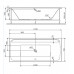 W52A-170-075W-A Inspire 2.0 Ванна акриловая 170х75 A0, шт
